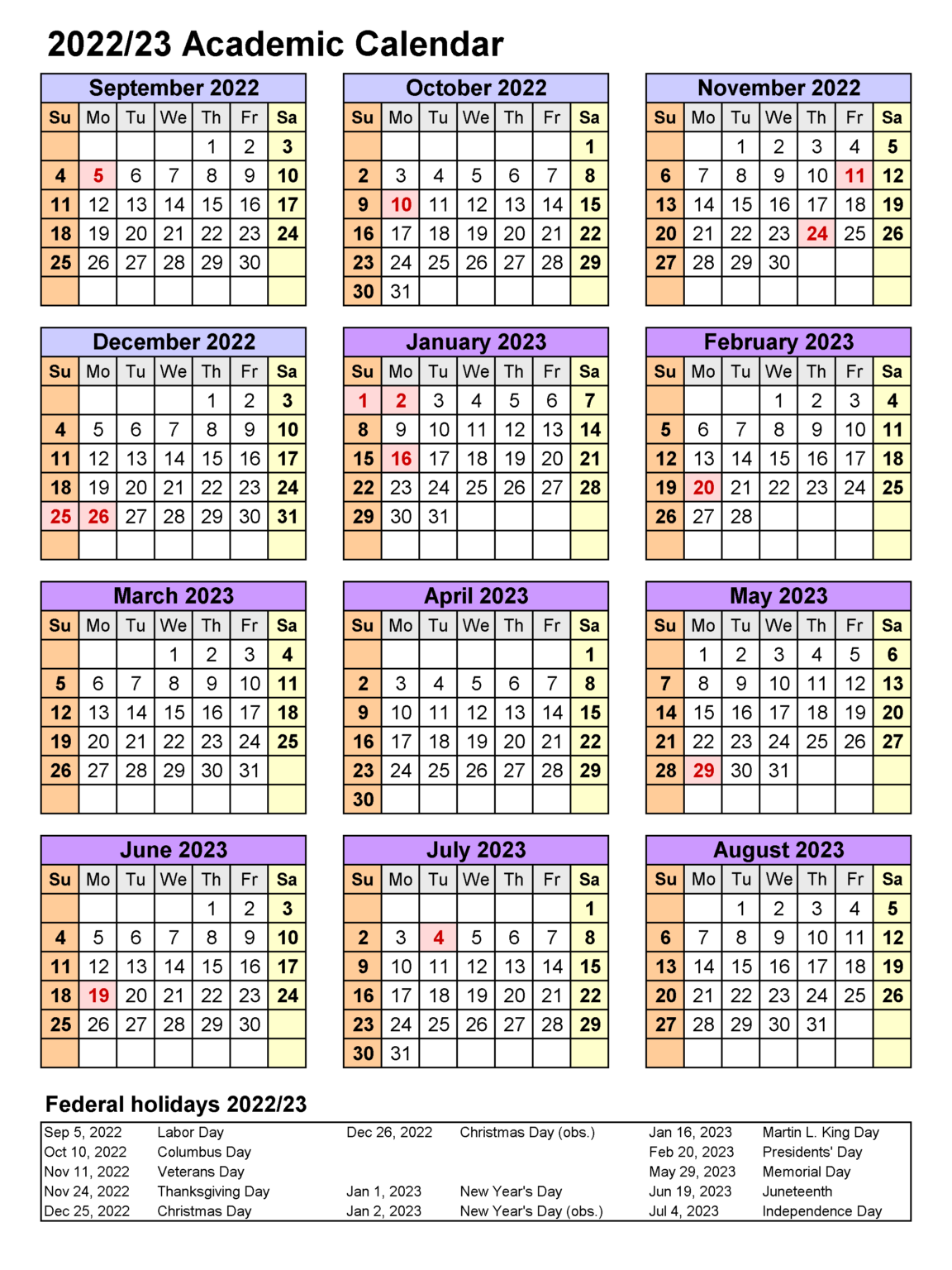 😄 Brown University Academic Calendar 20222023 😄 [PDF]
