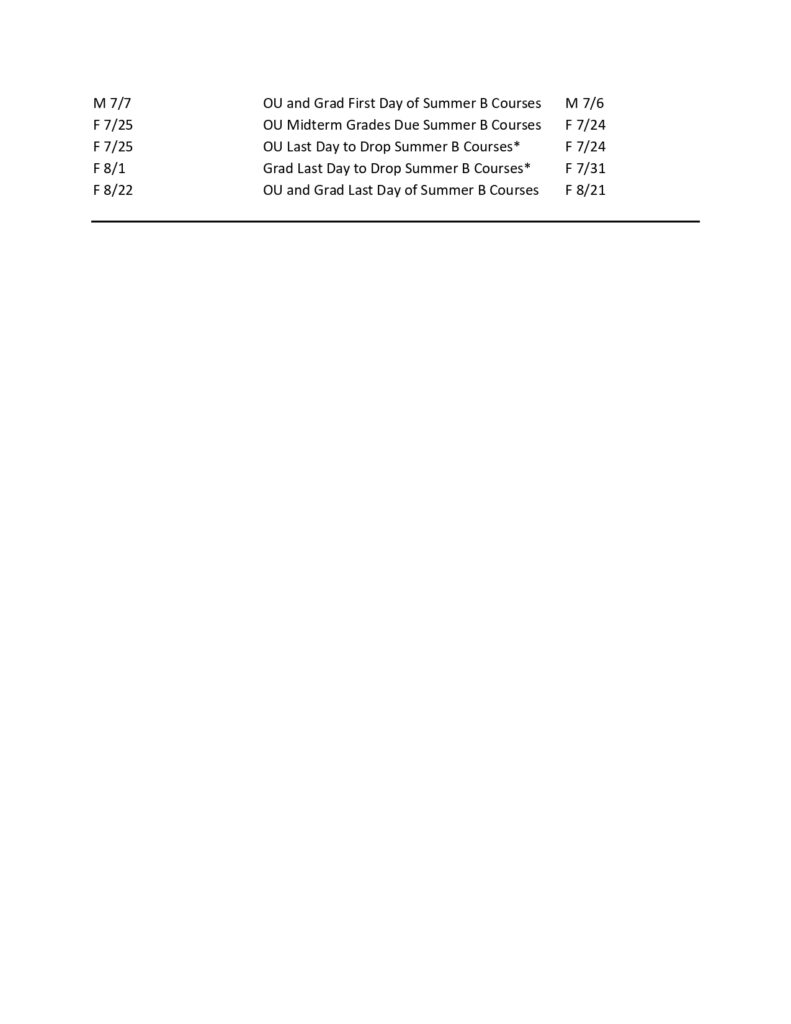 Brown University Academic Calendar 2026