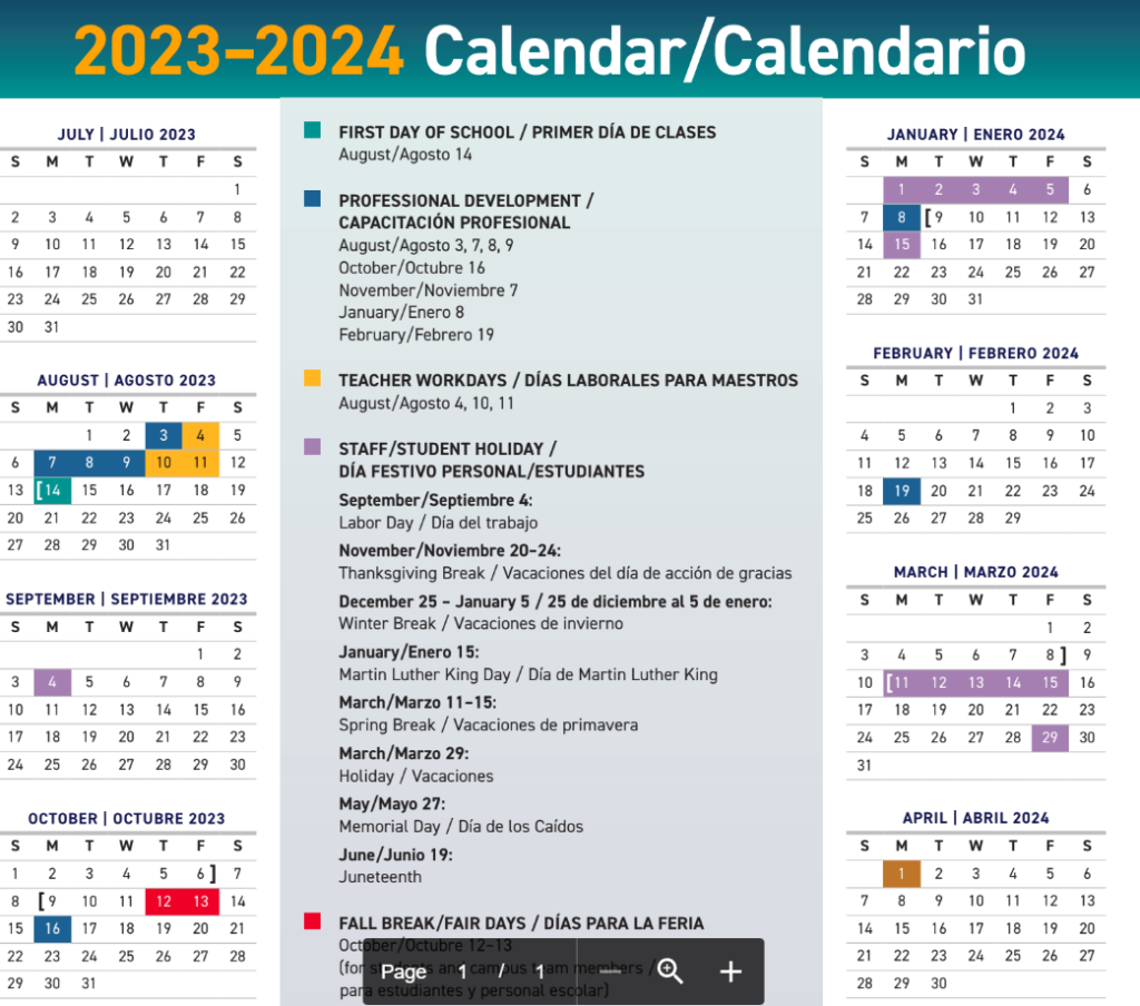 Dallas County School Calendar 2024