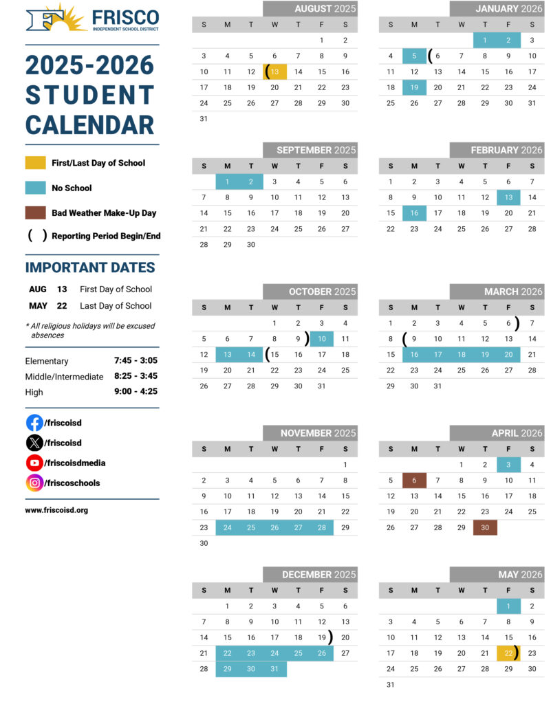 Tufts University Academic Calendar